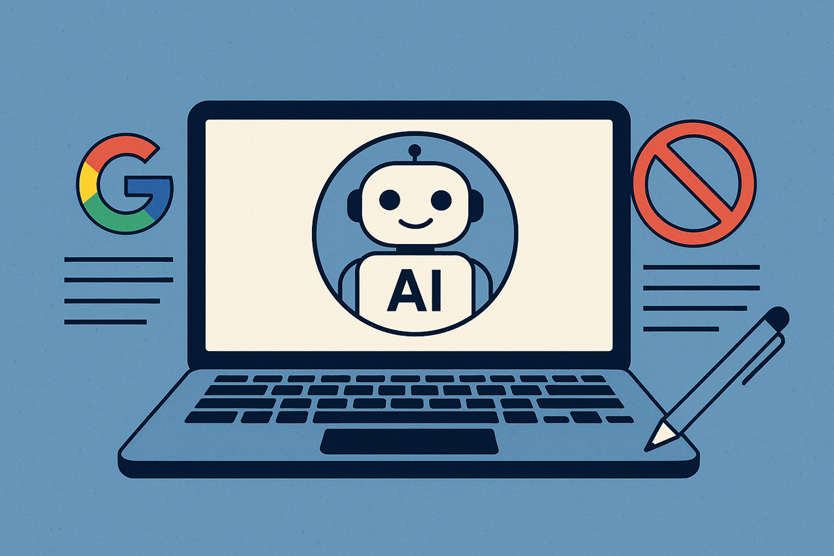 Come creare contenuti con l’intelligenza artificiale senza farsi penalizzare da Google