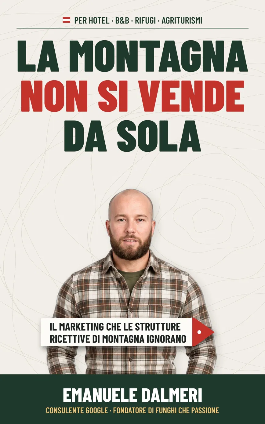 Copertina del libro La montagna non si vende da sola di Emanuele Dalmeri